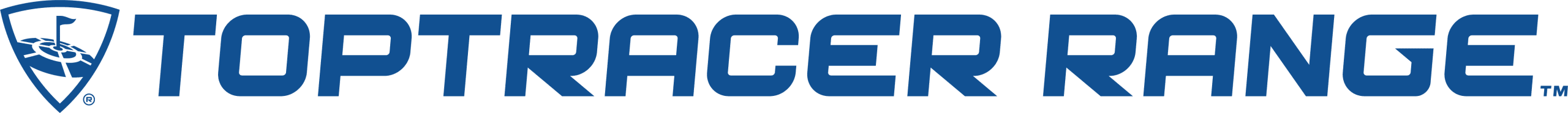 Toptracer Range Logo - Horizontal - Blue